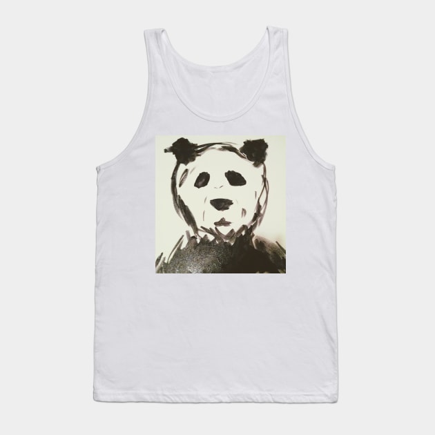 Panda Tank Top by scoop16